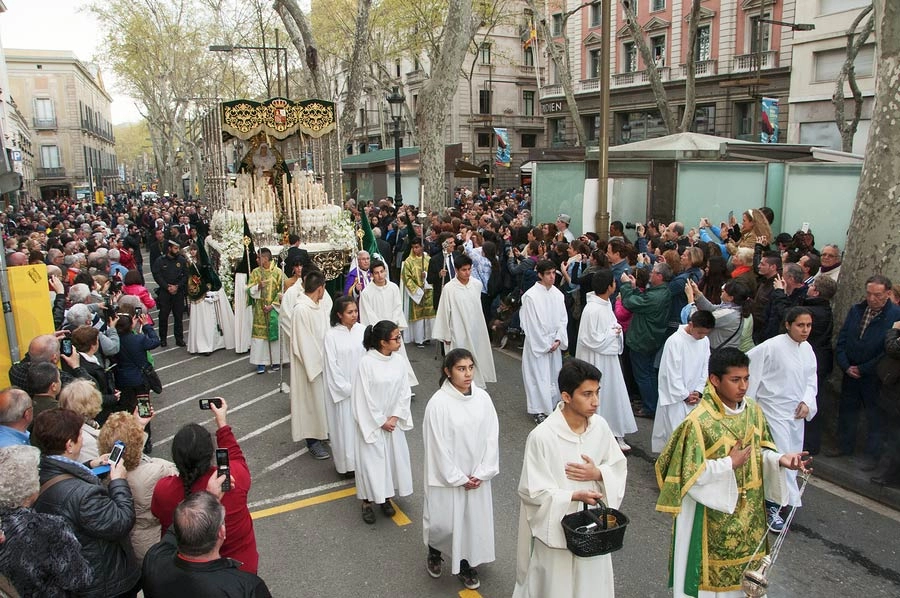 Semana Santa, Barcelona - Spain in Easter
