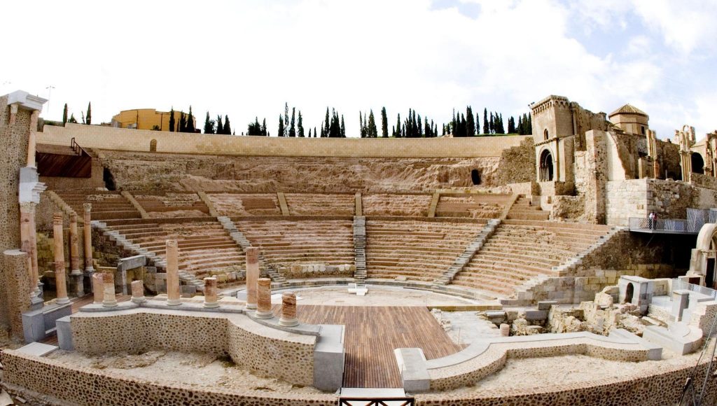 Teatro Romano exists, one of the cool facts about malaga