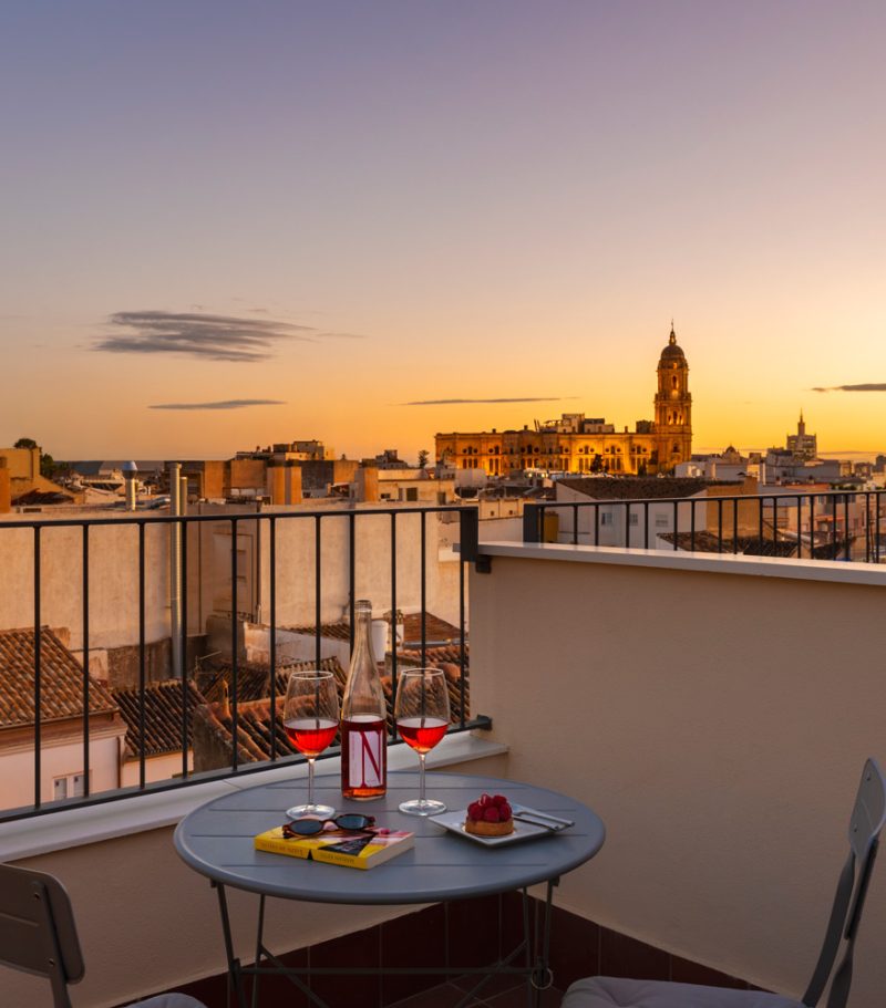Vistas dúplex Peña - apartamentos en Málaga
