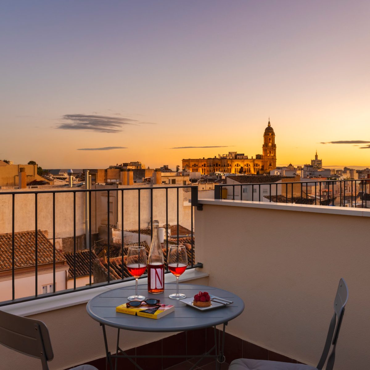 Vistas dúplex Peña - apartamentos en Málaga