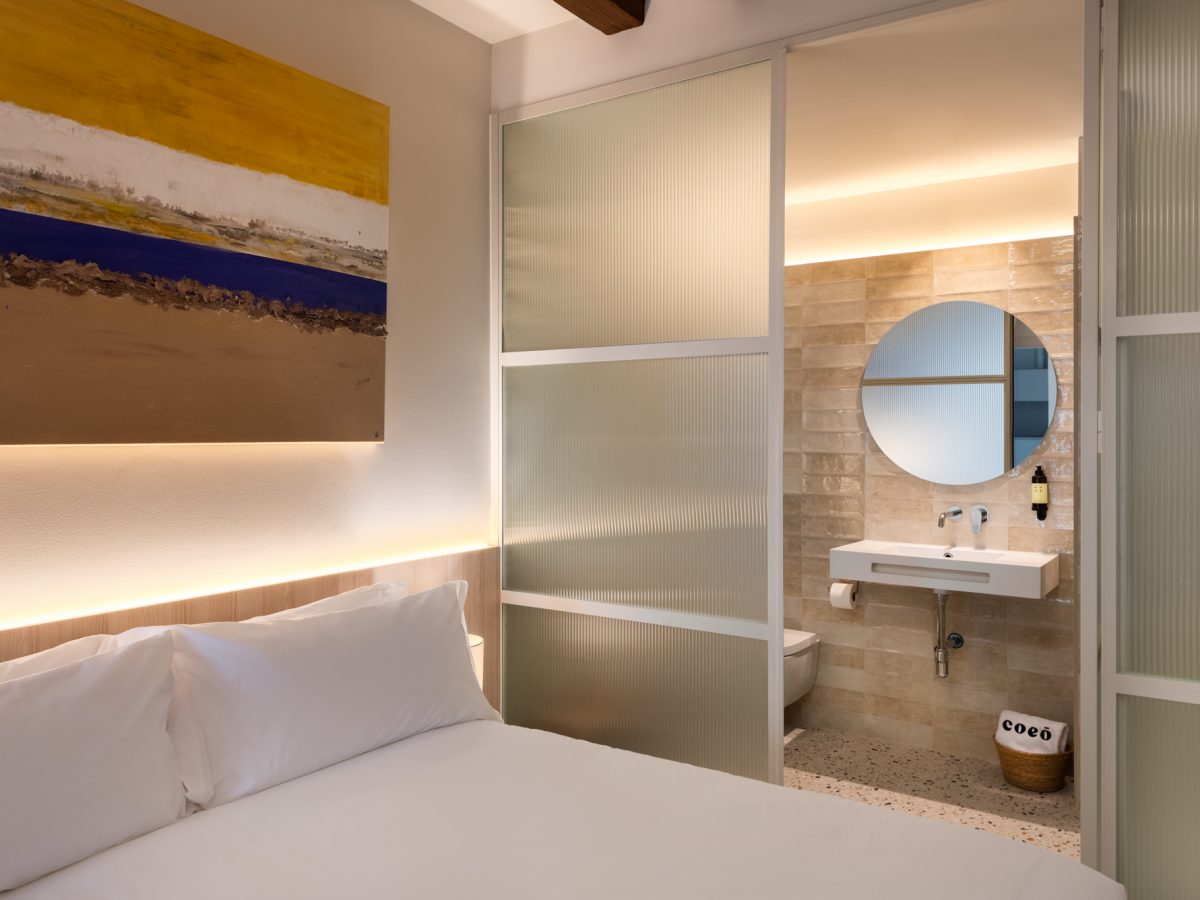 Bedroom at our luxury apartments in Malaga